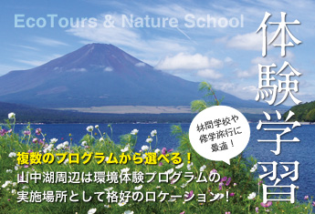 体験学習 : 複数のプログラムから選べる！林間学校や修学旅行に最適！