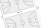 第一体育館見取図