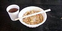野外料理 - ほうとう作り 野外料理 - ほうとう作り